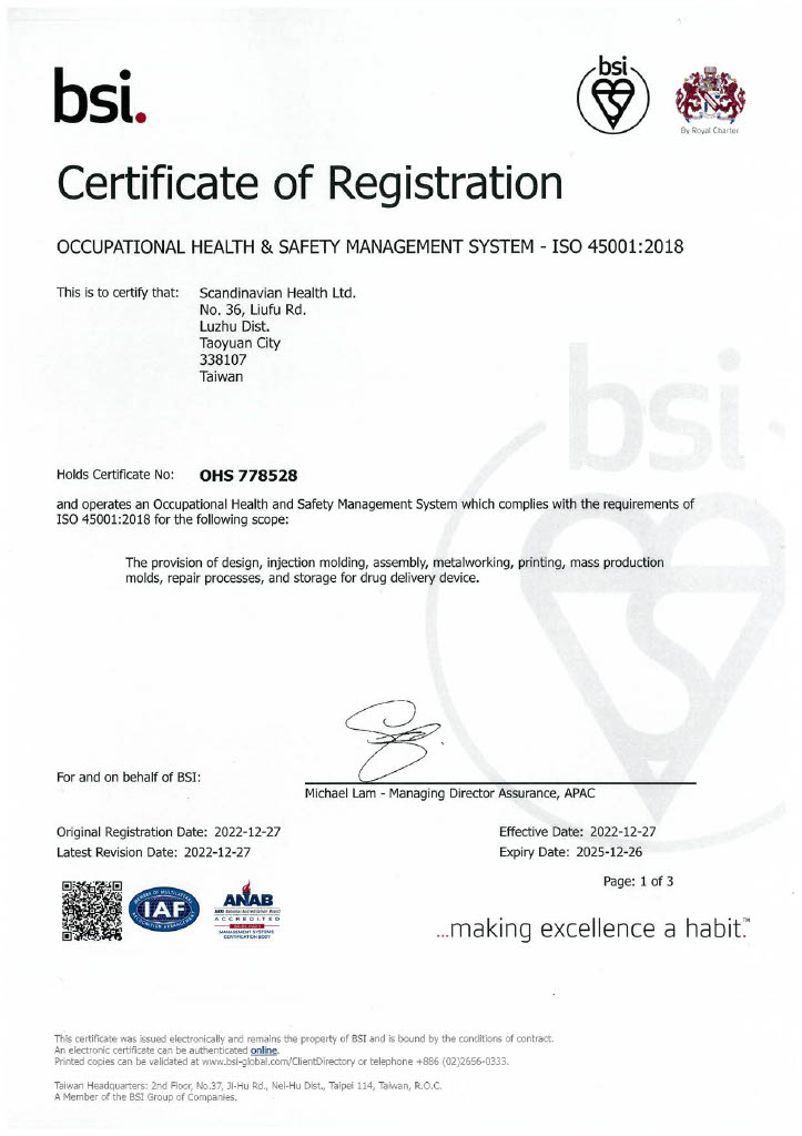 Iso 45001 Certificate Featured Image