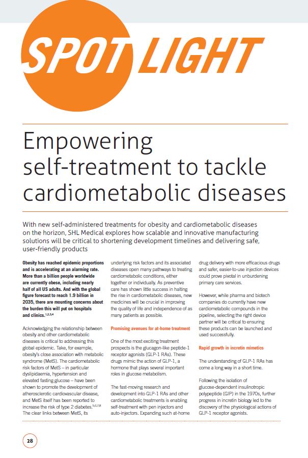 Empowering Self Treatment To Tackle Cardiometabolic Diseases