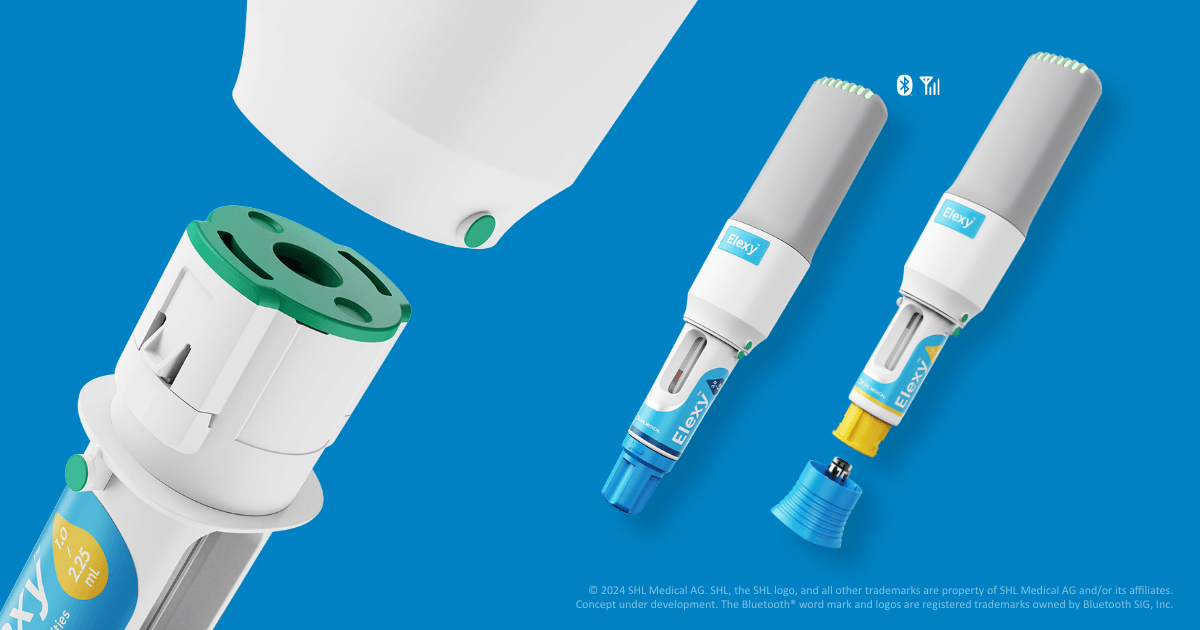 SHL Medical publishes new article in ONdrug Delivery's October issue, introducing our reusable electromechanical autoinjector Elexy